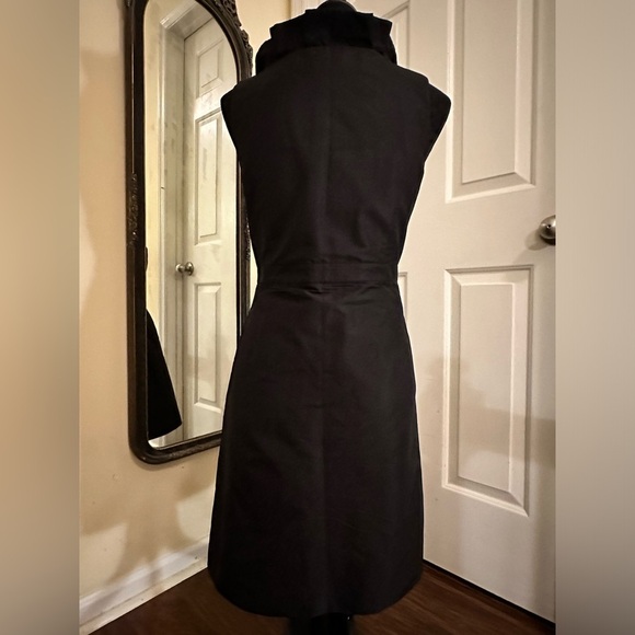 JCREW ✨ Blakely silk sexy chic ruffle front cocktail dress - Picture 4 of 6